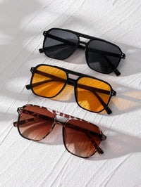 3 Pieces (black + Yellow + White Leopard Print Double Tea)